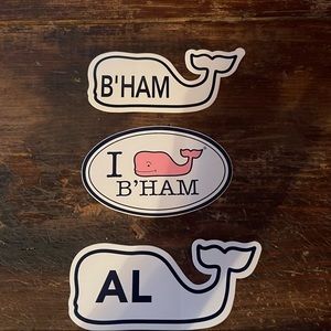 Lot of 3 stickers
